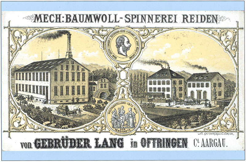 LANGYARNS Merit World Exhibition Vienna 1873 Lang Brothers LANGYARNS Merit World Exhibition Vienna 1873 Lang Brothers